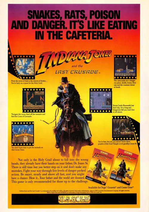 Indiana Jones And The Last Crusade [b1] ROM download
